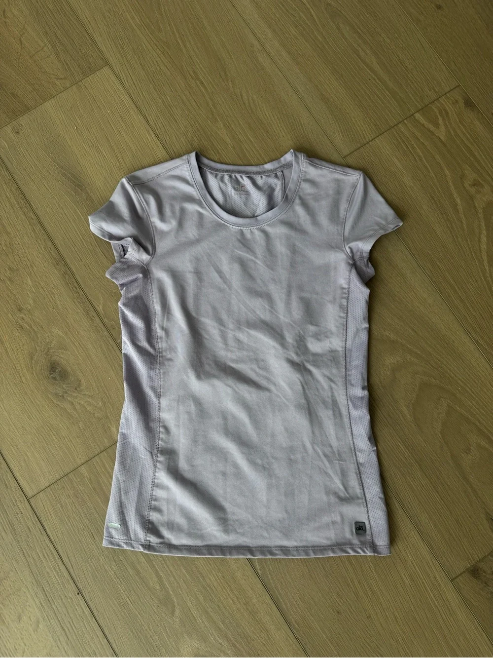alo Light Purple Workout Top Size Small
